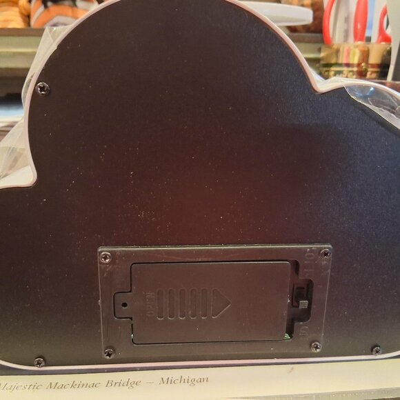 Tulip Cloud Mirror Night Light blue Table Lamp  Decor NEW!! - Picture 2 of 3